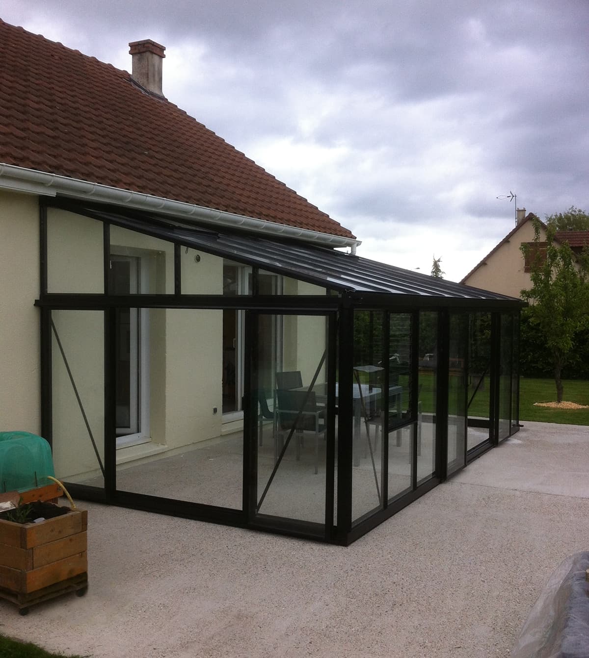 Lean-To Greenhouse